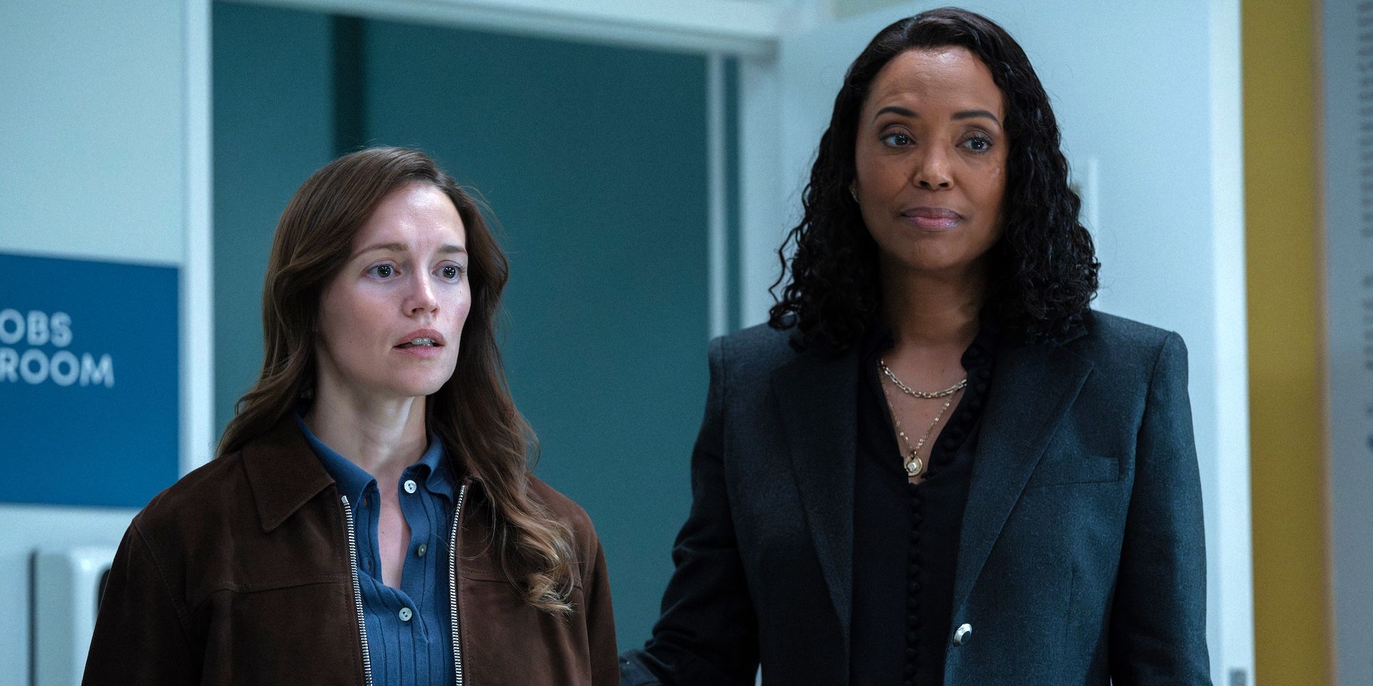Ramona Havener (Kerry Knuppe) and Tara Lewis (Aisha Tyler) in Criminal Minds: Evolution season 3, episode 3.