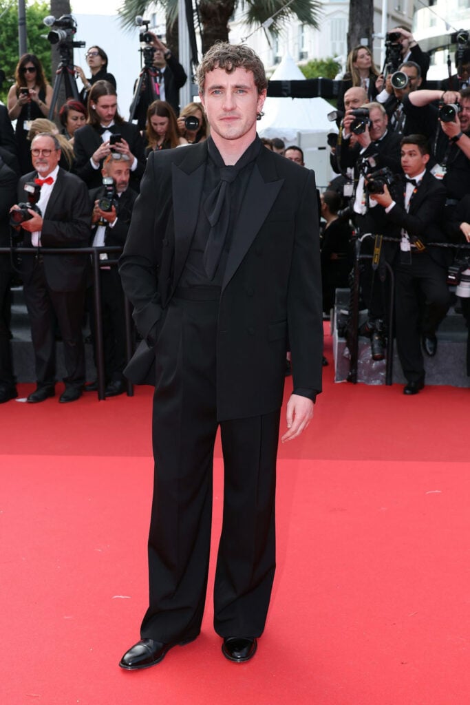 Paul Mescal "The History Of Sound" red carpet at the 78th annual Cannes Film Festival 2025 Gucci