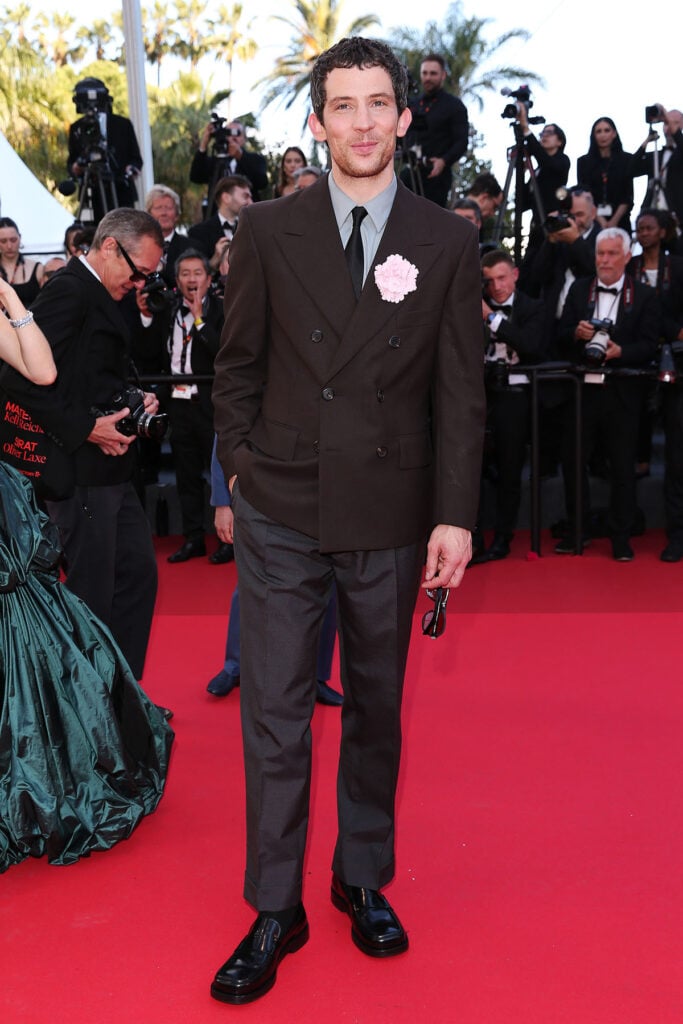 Josh O'Connor attends the "The Mastermind" red carpet at the 78th annual Cannes Film Festival 2025