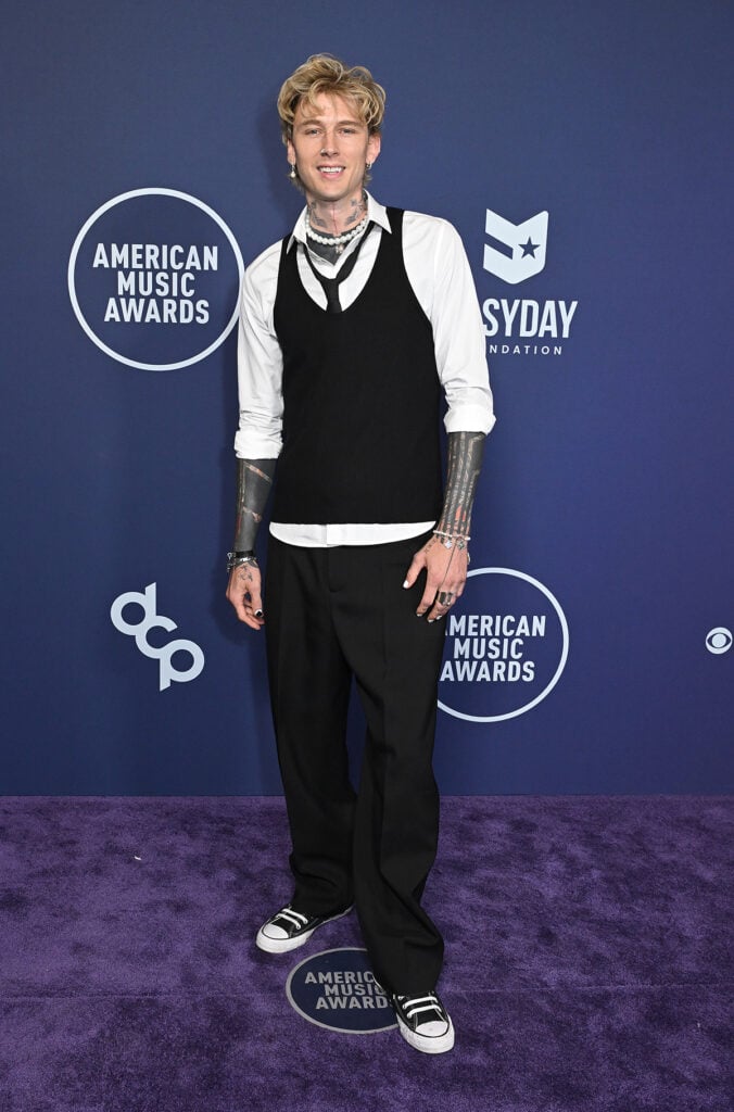 Machine Gun Kelly at the 2025 American Music Awards