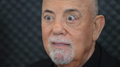 US singer songwriter Billy Joel arrives for the 66th Annual Grammy Awards at the Crypto.com Arena in Los Angeles on February 4, 2024.