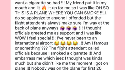 Britney Spears Apologizes For Smoking On Plane – But Claims Flight Attendant Got Her In Trouble To ‘Embarrass’ Her!