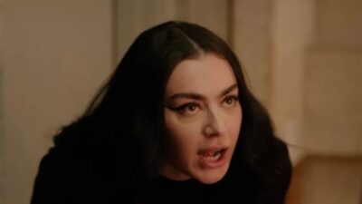 Charli XCX channeling her rage in an episode of Overcompensating