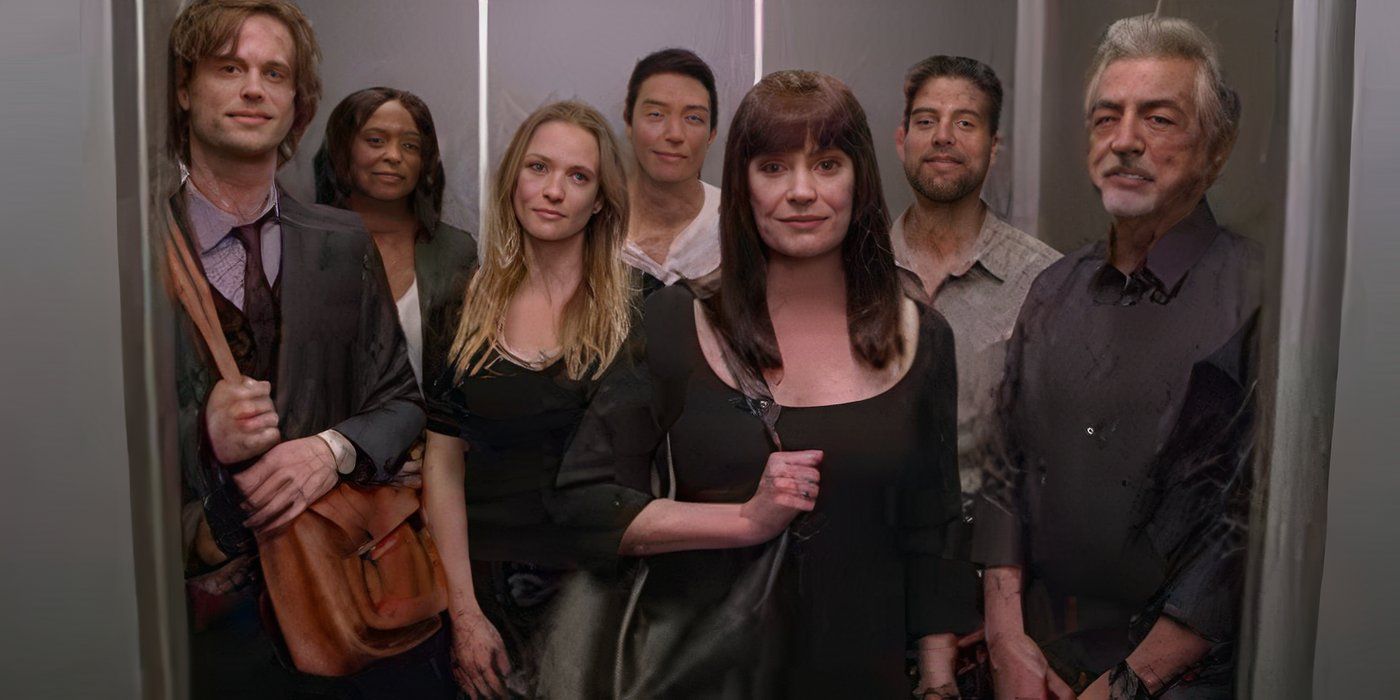 Criminal Minds Evolution cast in elevator