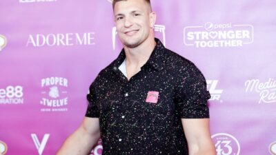 Rob Gronkowski's at Rob Gronkowski's Gronk Beach Las Vegas At Encore Beach Club At Wynn Las Vegas on April 29, 2022 in Las Vegas, Nevada.