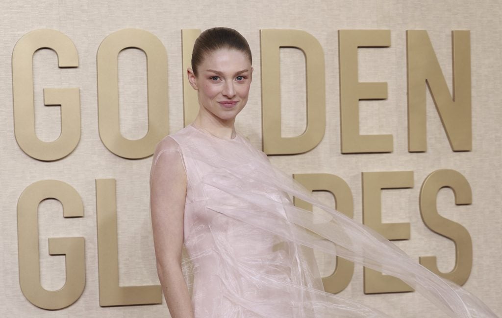 Hunter Schafer on January 7, 2024.
