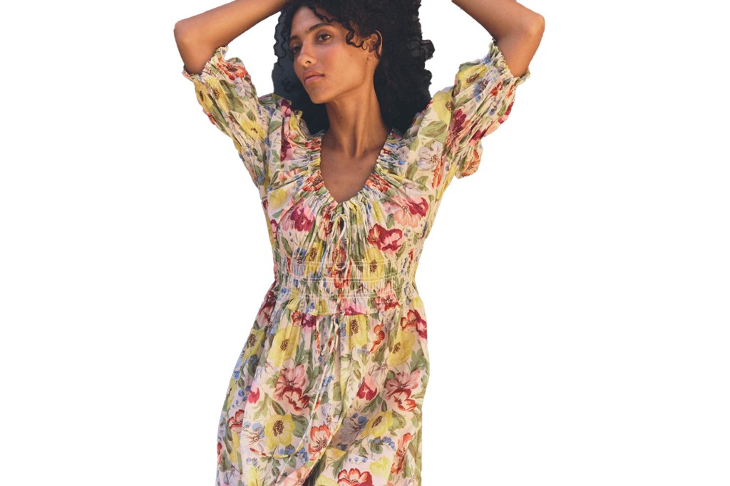Dôen Ischia Convertible Organic Cotton Maxi Dress