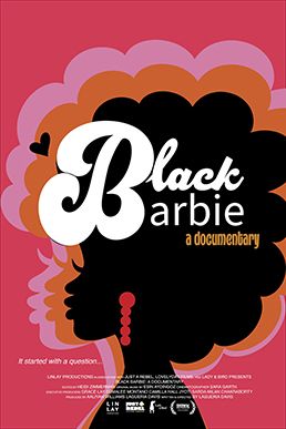 black barbie poster