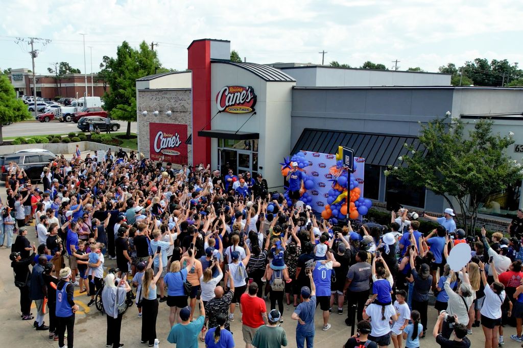 Alex Caruso at Raising Cane's
