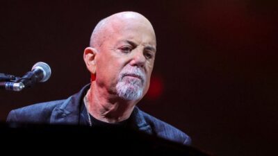 Billy Joel performs at Allegiant Stadium on November 09, 2024 in Las Vegas, Nevada.