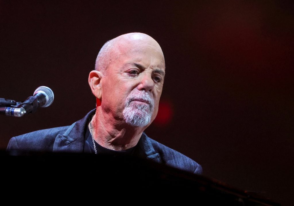 Billy Joel performs at Allegiant Stadium on November 09, 2024 in Las Vegas, Nevada.