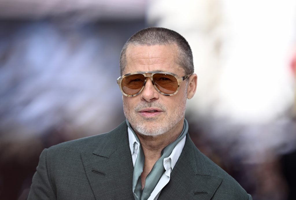 Brad Pitt attends the