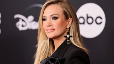 Carrie Underwood attends the 38th Annual Rock & Roll Hall Of Fame Induction Ceremony at Barclays Center on November 03, 2023 in New York City.