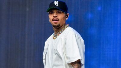 Chris Brown Checks Fan For Throwing Drink At Him During Breezy Bowl Concert