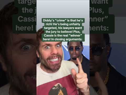 Diddy’s “Crime” Is That He’s Rich! He’s Being Unfairly Targeted, His Lawyers Want The Jury To Believe! Plus, Cassie Is The Real “Winner” Here! In Closing Arguments: