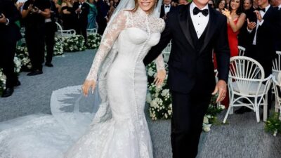 Lauren Sanchez Shares First Look of Wedding Dress