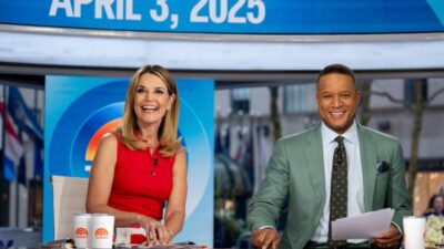 Savannah Guthrie and Craig Melvin on NBC's 'Today'