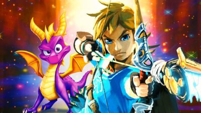 Spyro Trilogy and Link from BOTW