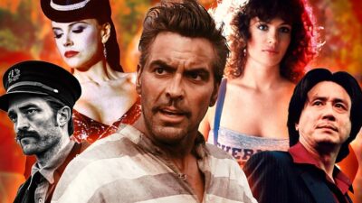 Robert Pattinson in The Lighthouse, Nicole Kidman in Moulin Rouge!, George Clooney in O Brother Where Art Thou, Kelly LeBrock in Weird Science, and Choi Min-Sik in Oldboy