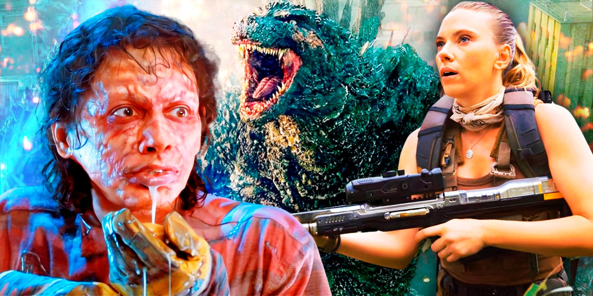 Jurassic World Rebirth, The Fly and Godzilla Minus One
