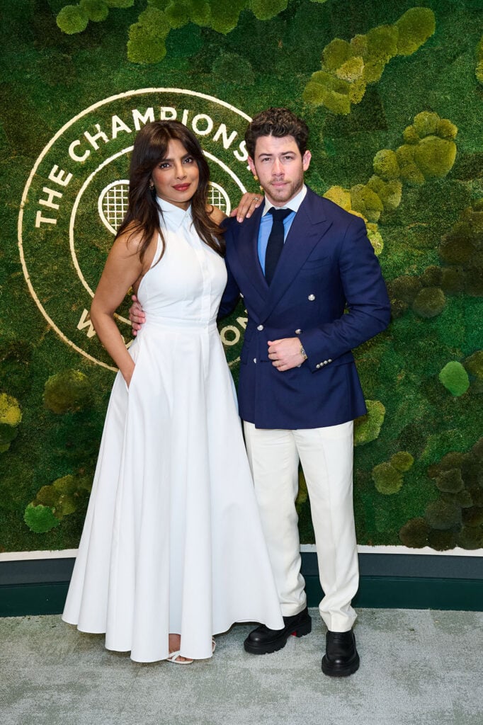 Priyanka Chopra and Nick Jonas Wimbledon 2025