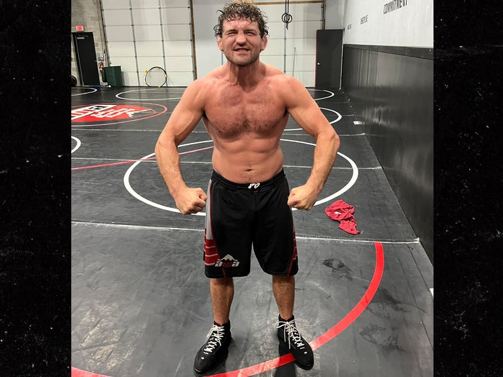 ben askren shirtless