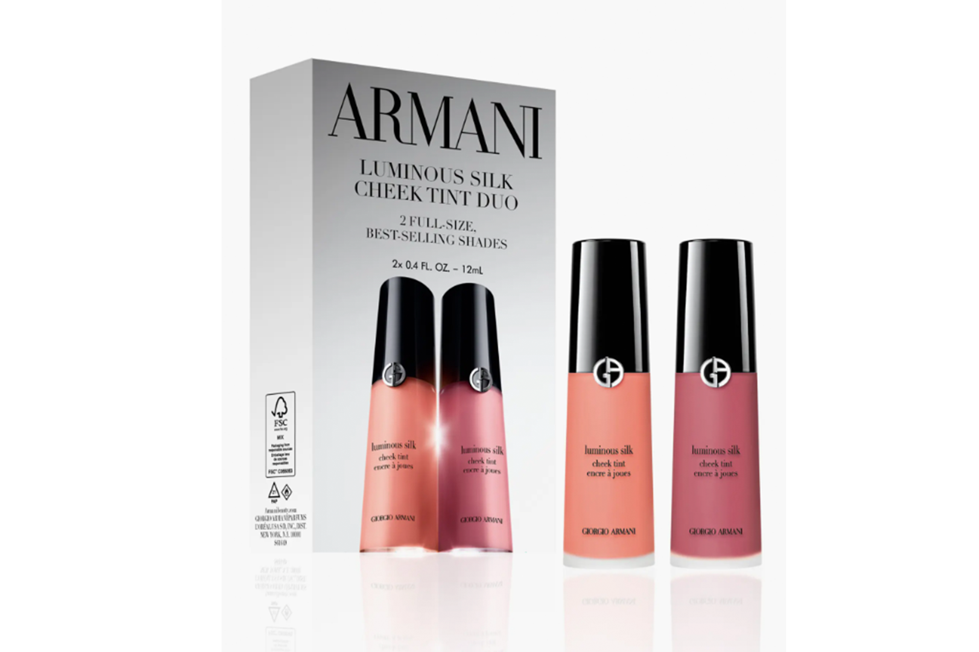 Armani Beauty Luminous Silk Cheek Tint Duo