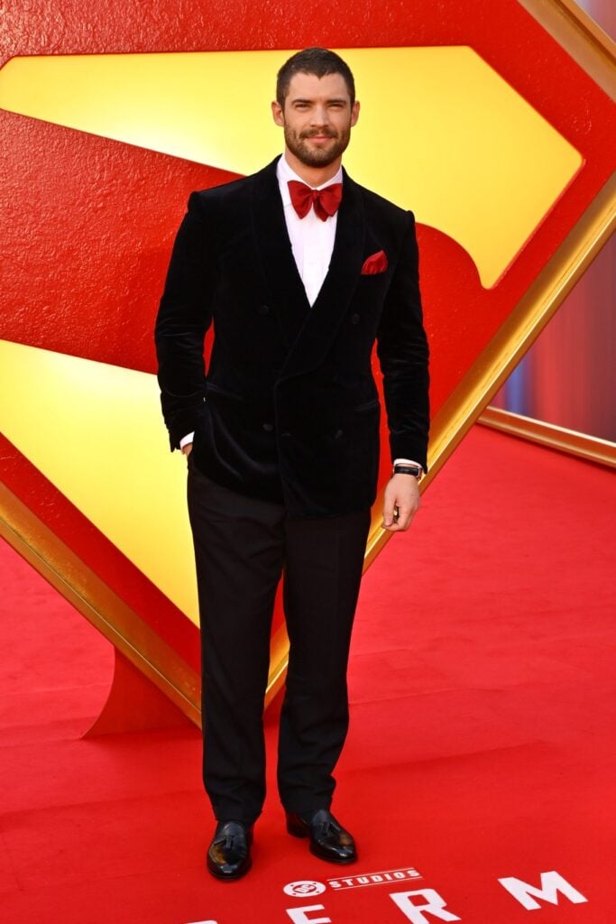 David Corenswet Wore dunhill To The 'Superman' London Premiere