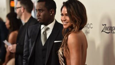 Sean 'Diddy' Combs and actress Cassie Venturaattends the premiere of Lionsgate's 'The Perfect Match' at ArcLight Hollywood on March 7, 2016 in Hollywood, California.