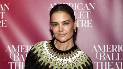 Katie Holmes attends the American Ballet Theatre Spring Gala at Cipriani 42nd Street on May 14, 2024 in New York City.