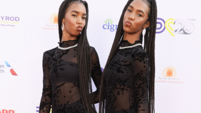 Jessie & D'Lila Combs Link Up With Baby Love For Sweet Sister Moment